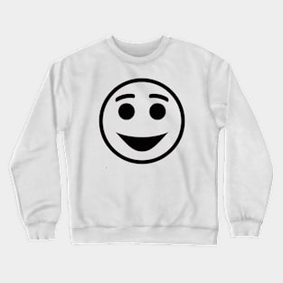 EMOTICON HAPPY MASK Crewneck Sweatshirt